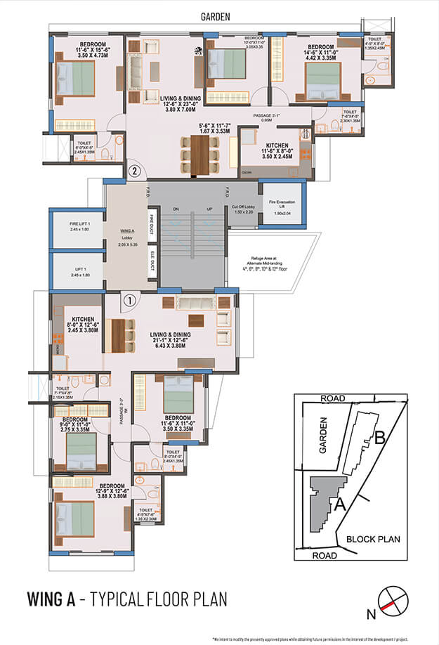 TYPICAL FLOOR LAYOUT